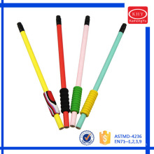 Non-toxic and eco-friendly wood color pencil with foam for children